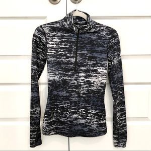 Nike Dry fit quarter zip top.